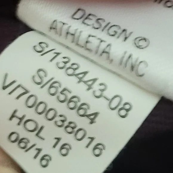 Athleta High Waisted Metro Leggings W/ Front & Back Pockets Plum Size XS - Picture 11 of 16